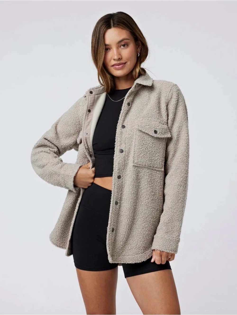 Vuori women’s Sycamore Shirt Jacket-S